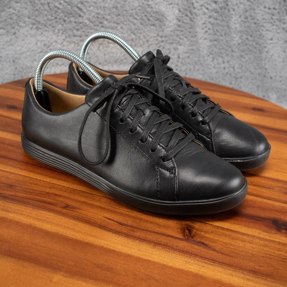 Cole Haan Grand OS Shoes Women's 7 B Black Lace Up Sneakers Comfort W08952